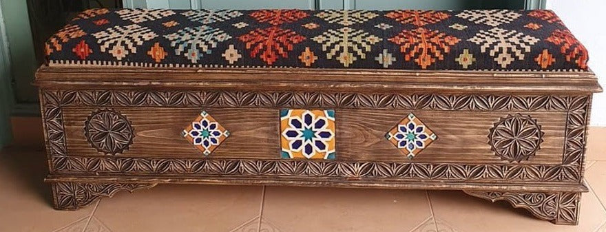 OTTOMON STORAGE BENCH